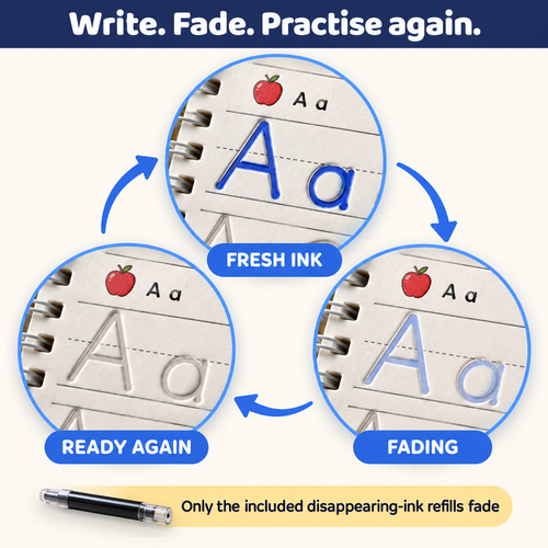 Grooved Handwriting Set for Kids